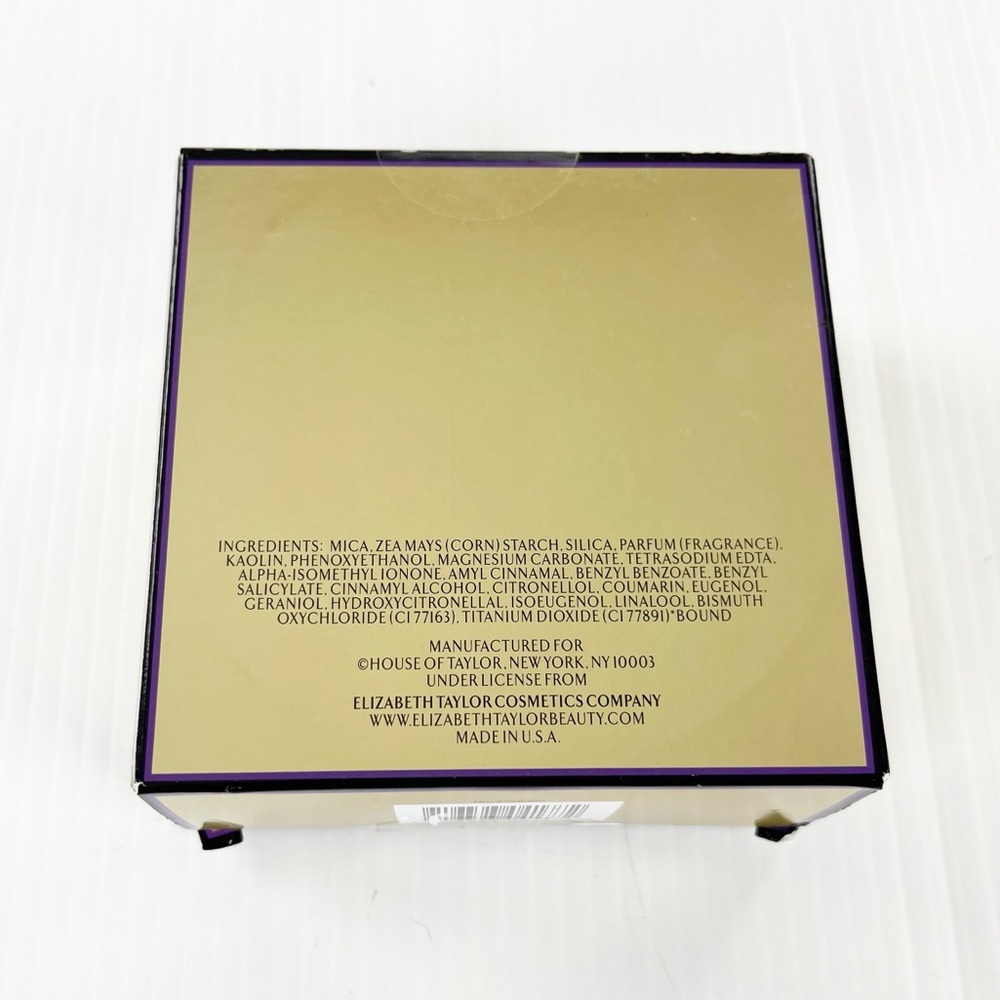 Elizabeth Taylor White Diamonds Body Radiance Perfumed Powder 2.6 Oz - Picture 2 of 5